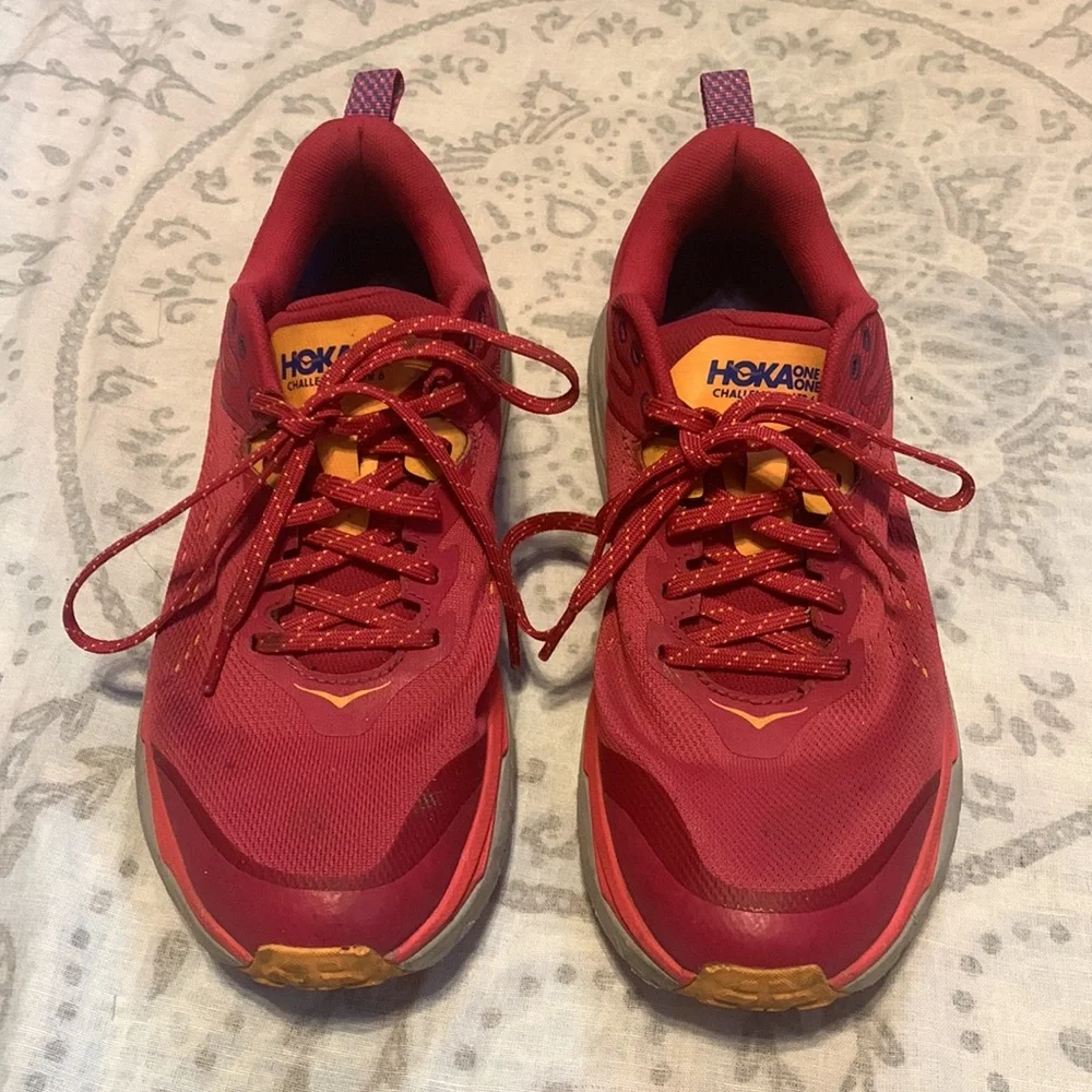 Hoka Challenger ATR 6 Paradise Pink Running Shoes Sneakers Sz 9.5 - Picture 3 of 9